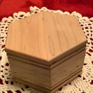 Oak handmade jewelry box. Beautiful.